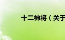 十二神将（关于十二神将简介）