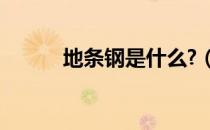 地条钢是什么?（地条钢是什么）