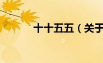 十十五五（关于十十五五简介）