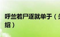呼兰若尸逐就单于（关于呼兰若尸逐就单于介绍）