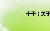 十干（关于十干简介）