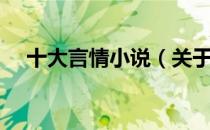十大言情小说（关于十大言情小说简介）