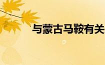 与蒙古马鞍有关的蒙古人民习俗