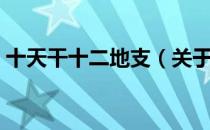十天干十二地支（关于十天干十二地支简介）