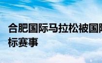 合肥国际马拉松被国际田联正式评定为国际金标赛事