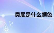 臭屁是什么颜色（屁是什么颜色）