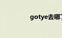 gotye去哪了（gotye）