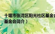 十堰市张湾区阳光社区基金会（关于十堰市张湾区阳光社区基金会简介）
