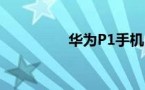 华为P1手机（华为p1s）