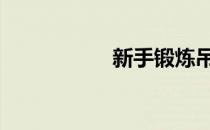 新手锻炼吊腿要几组 