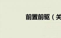 前置前驱（关于前置前驱）