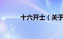 十六开士（关于十六开士简介）