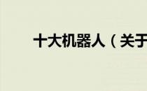 十大机器人（关于十大机器人简介）