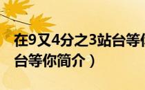 在9又4分之3站台等你（关于在9又4分之3站台等你简介）