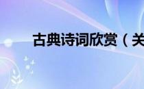 古典诗词欣赏（关于古典诗词欣赏）