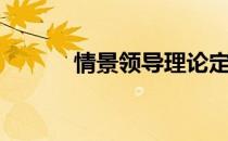 情景领导理论定义（情景领导）