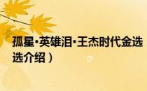 孤星·英雄泪·王杰时代金选（关于孤星·英雄泪·王杰时代金选介绍）