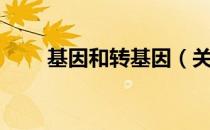 基因和转基因（关于基因和转基因）