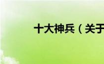 十大神兵（关于十大神兵简介）