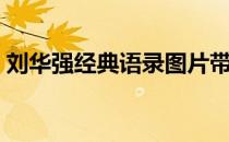 刘华强经典语录图片带字（刘华强经典语录）