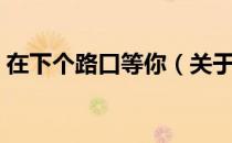 在下个路口等你（关于在下个路口等你简介）
