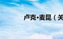 卢克·麦昆（关于卢克·麦昆）