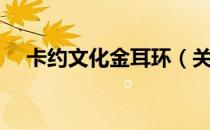 卡约文化金耳环（关于卡约文化金耳环）