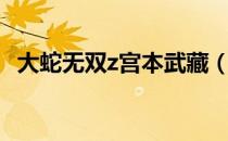 大蛇无双z宫本武藏（无双大蛇z服部半藏）