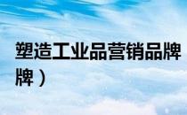 塑造工业品营销品牌（关于塑造工业品营销品牌）