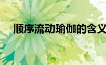 顺序流动瑜伽的含义是什么 谁适合练习 