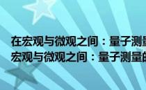 在宏观与微观之间：量子测量的解释语境与实在论（关于在宏观与微观之间：量子测量的解释语境与实在论简介）