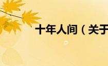 十年人间（关于十年人间简介）
