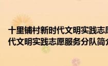 十里铺村新时代文明实践志愿服务分队（关于十里铺村新时代文明实践志愿服务分队简介）