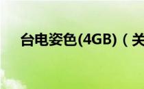 台电姿色(4GB)（关于台电姿色(4GB)）