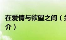 在爱情与欲望之间（关于在爱情与欲望之间简介）