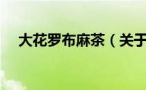 大花罗布麻茶（关于大花罗布麻茶简介）