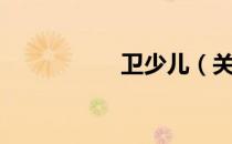 卫少儿（关于卫少儿）