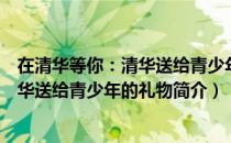 在清华等你：清华送给青少年的礼物（关于在清华等你：清华送给青少年的礼物简介）