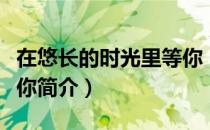 在悠长的时光里等你（关于在悠长的时光里等你简介）