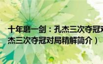 十年磨一剑：孔杰三次夺冠对局精解（关于十年磨一剑：孔杰三次夺冠对局精解简介）