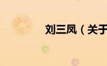 刘三凤（关于刘三凤介绍）