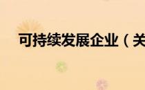可持续发展企业（关于可持续发展企业）