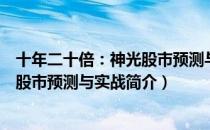 十年二十倍：神光股市预测与实战（关于十年二十倍：神光股市预测与实战简介）