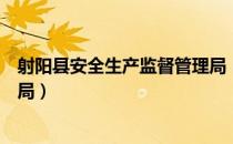 射阳县安全生产监督管理局（关于射阳县安全生产监督管理局）
