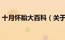 十月怀胎大百科（关于十月怀胎大百科简介）