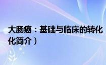 大肠癌：基础与临床的转化（关于大肠癌：基础与临床的转化简介）