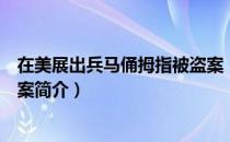 在美展出兵马俑拇指被盗案（关于在美展出兵马俑拇指被盗案简介）