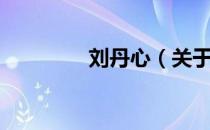 刘丹心（关于刘丹心介绍）