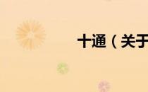 十通（关于十通简介）