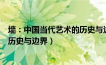 墙：中国当代艺术的历史与边界（关于墙：中国当代艺术的历史与边界）